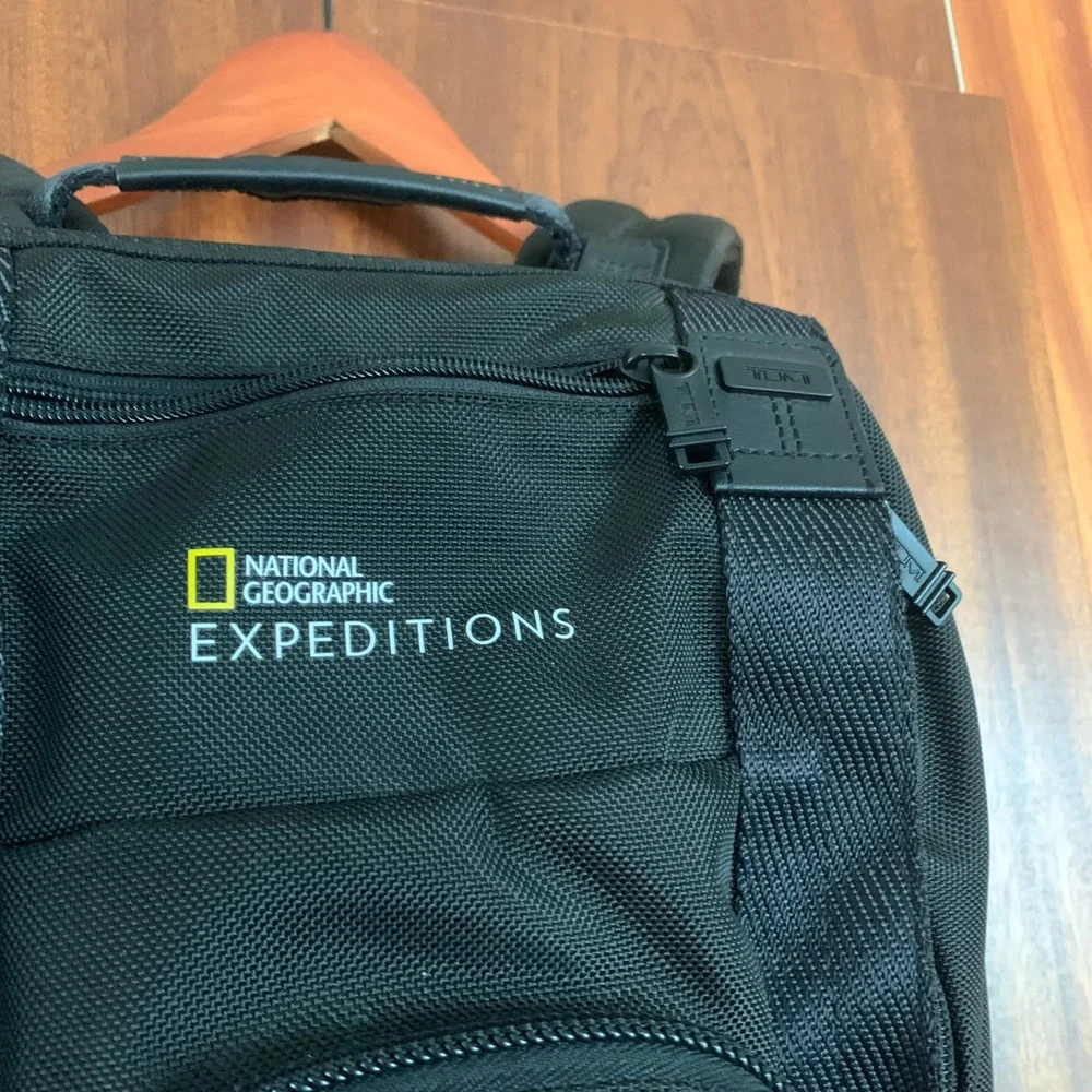 TUMI National Geographic Black Backpack